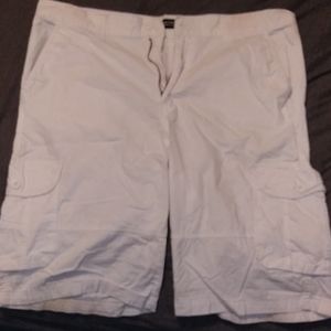 White South Pole Cargo Shorts